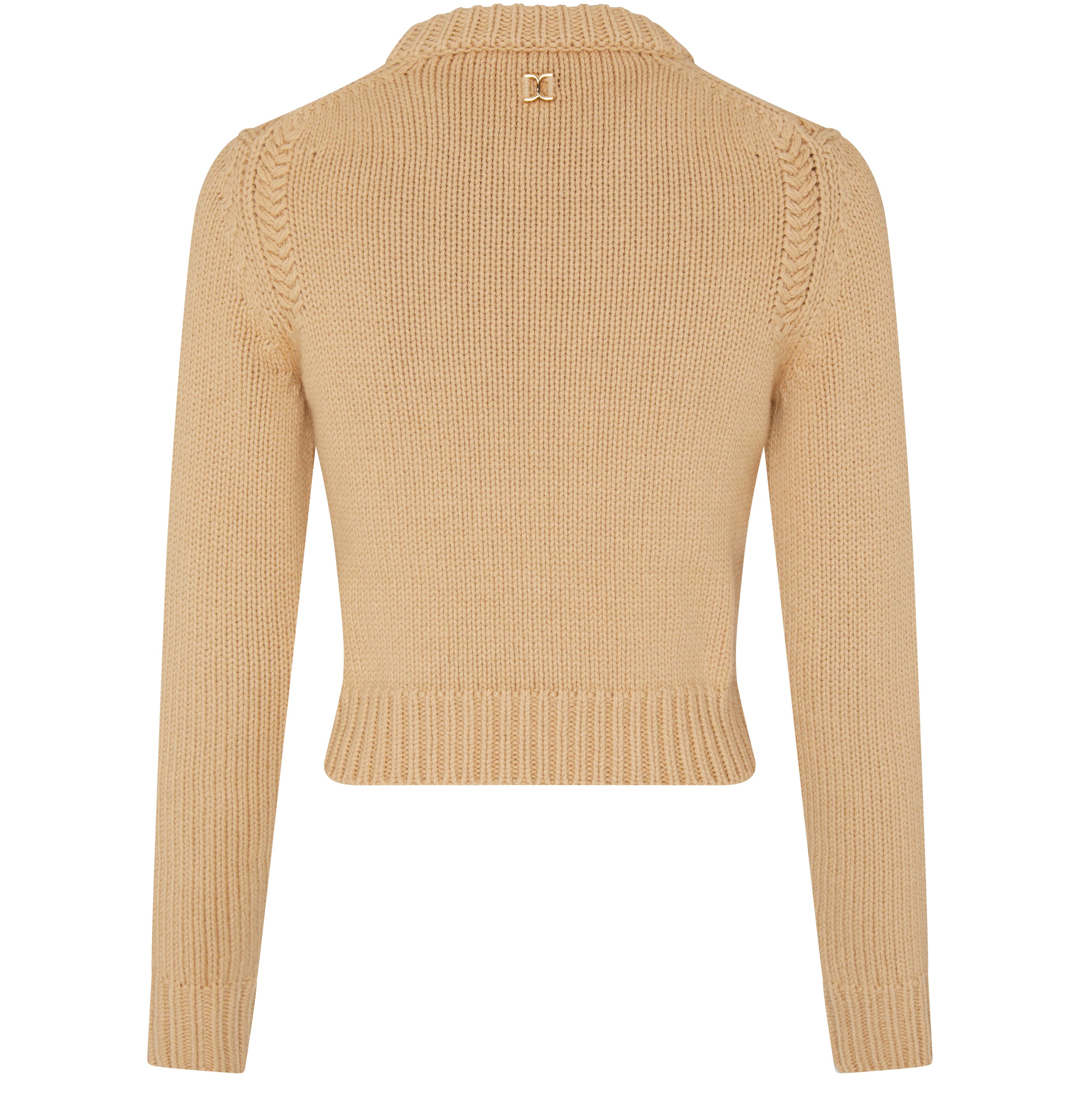 Chloé Cropped cashmere blend sweater