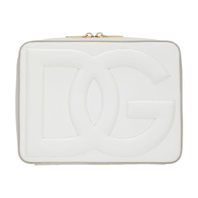 Dolce & Gabbana Medium calfskin DG Logo camera bag