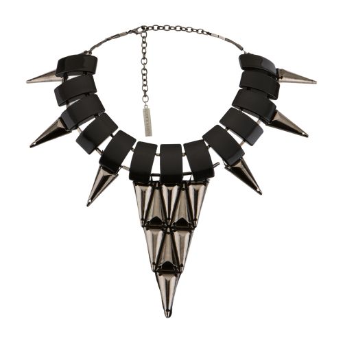 Alberta Ferretti PVC and metal necklace