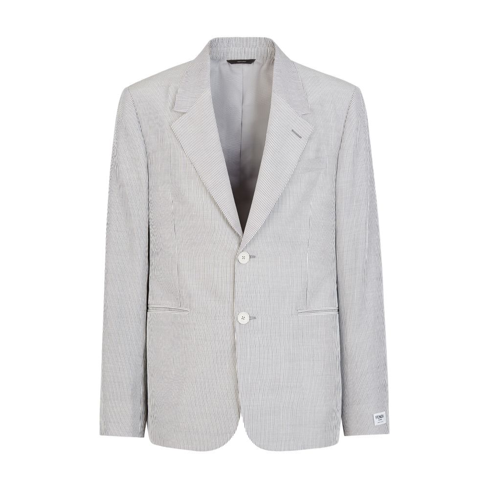 FENDI Regular-fit, single-breasted blazer