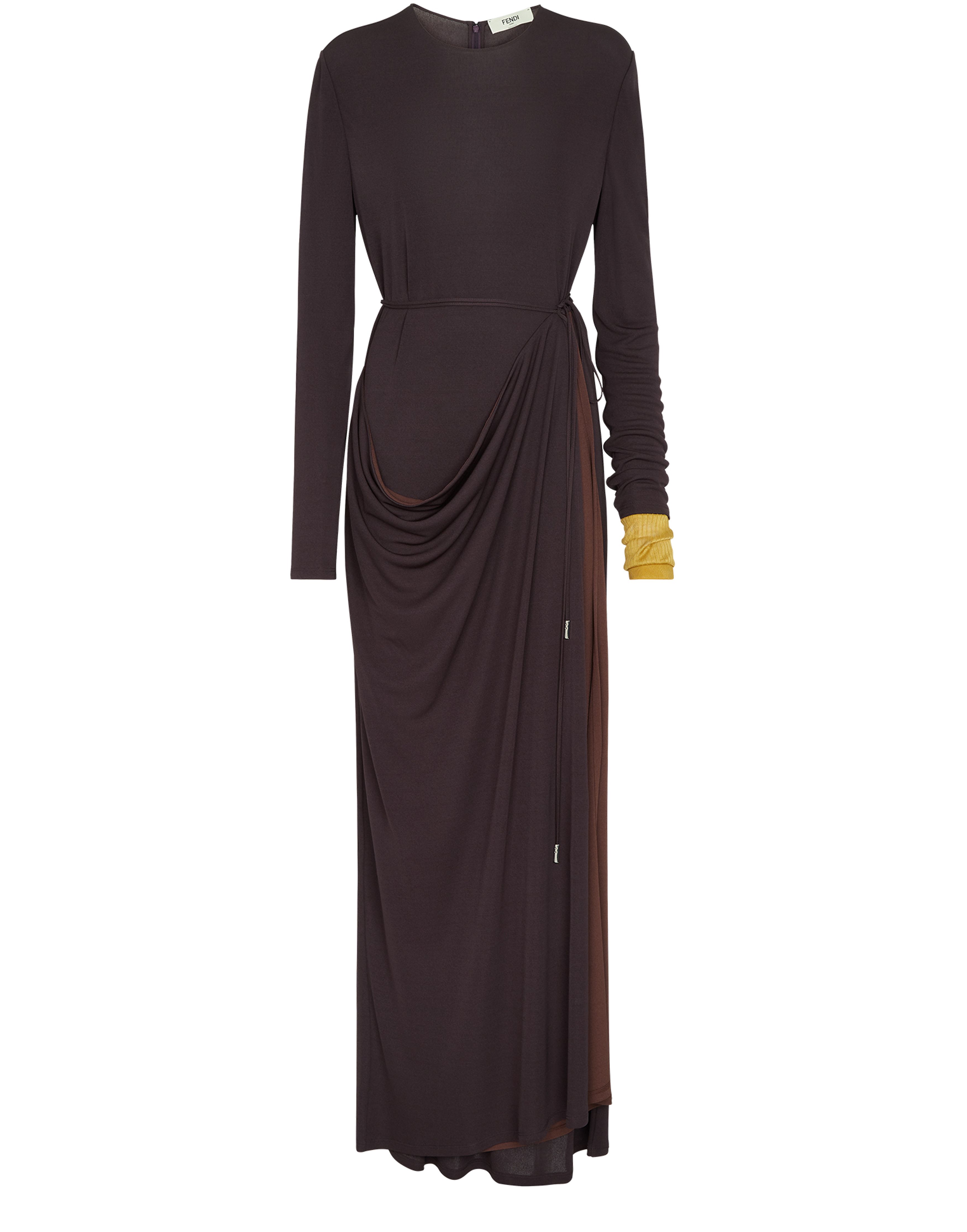 FENDI Long draped dress