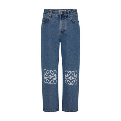 Loewe Anagram cropped jeans