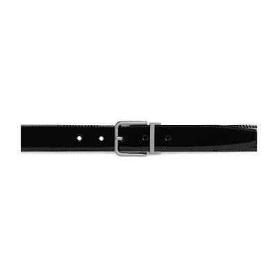 Dolce & Gabbana Patent calfskin belt