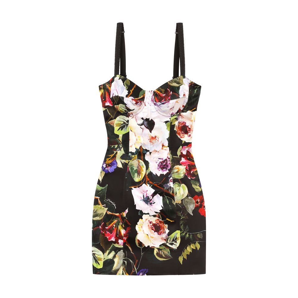 Dolce & Gabbana Short satin corset dress