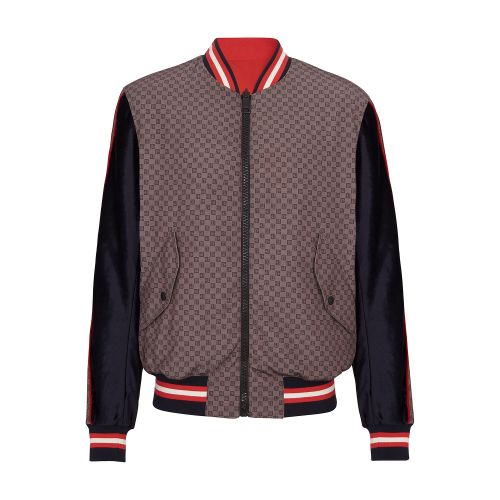 Balmain Mini Monogram Bomber Jacket