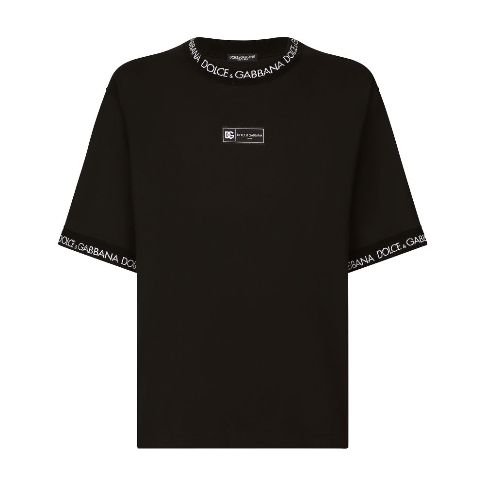 Dolce & Gabbana Short-sleeved cotton T-shirt