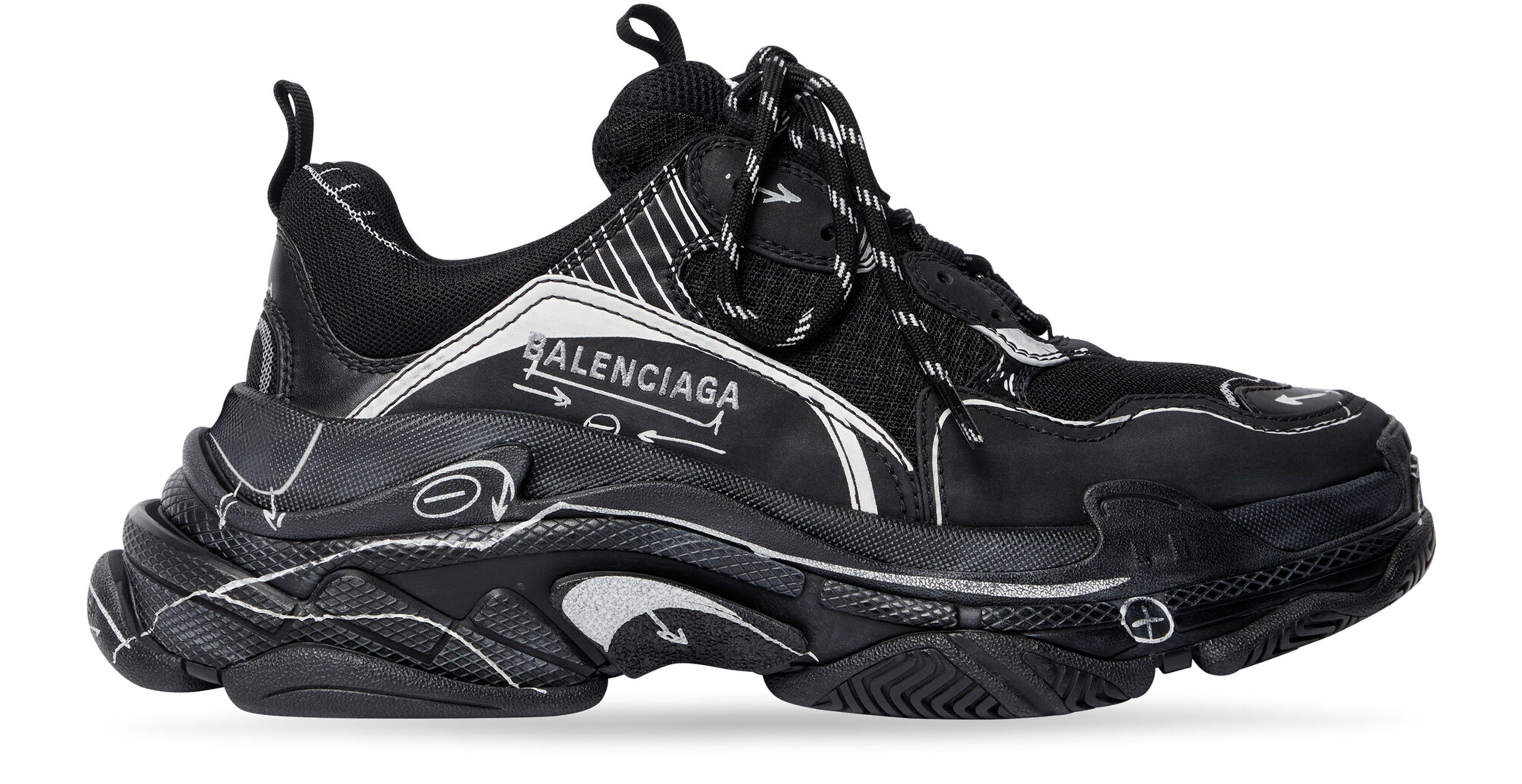 Balenciaga Triple S Sketch Sneaker