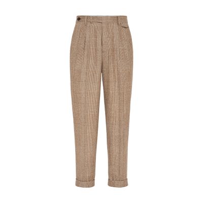 Brunello Cucinelli Prince of Wales pants