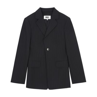 MM6 Maison Margiela Pinstripe suit jacket