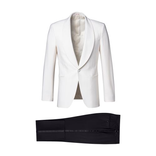  Wool, mohair and silk tuxedo