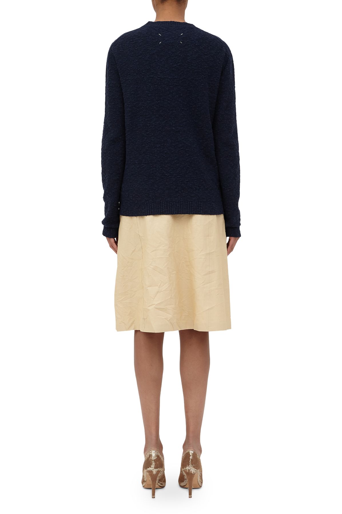 Maison Margiela Nostalgic boucle knit top