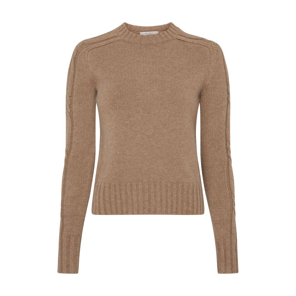 Max Mara Berlina round neck cashmere sweater