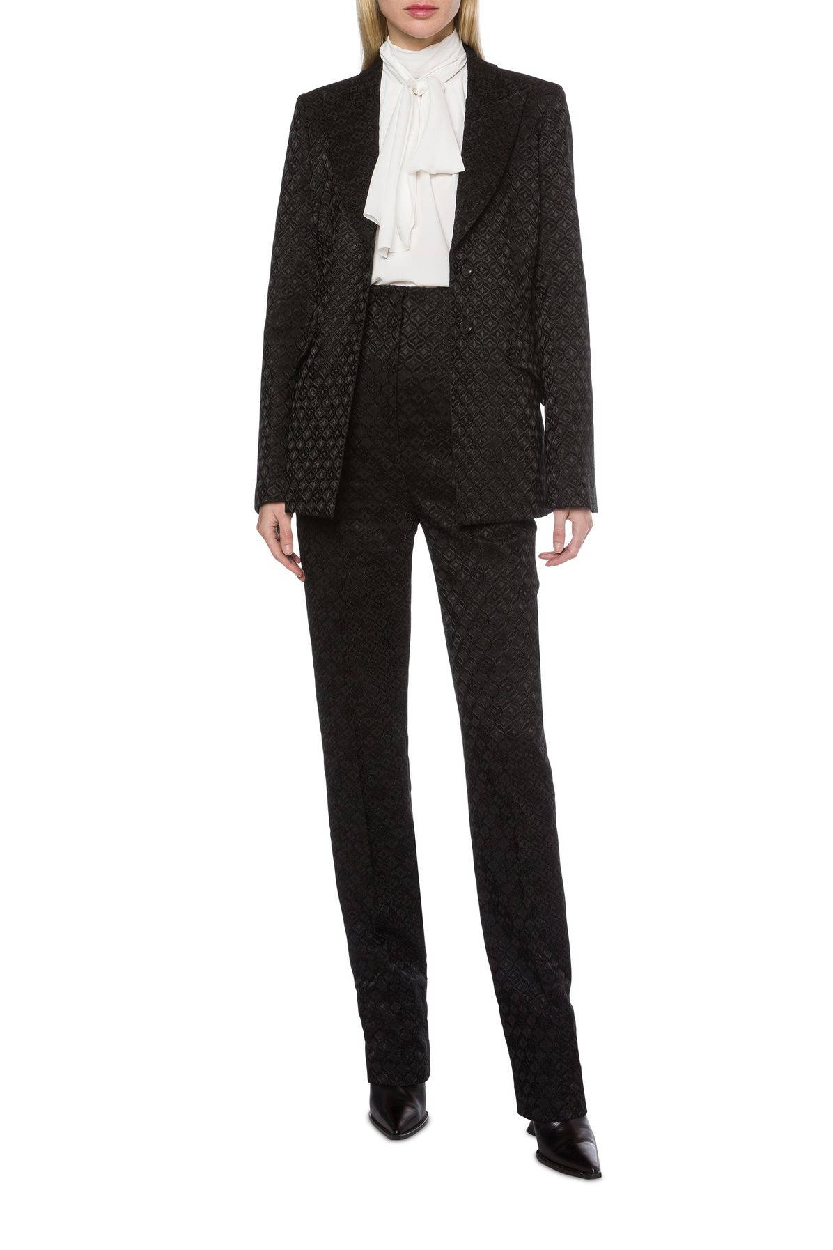 Alberta Ferretti Stretch damask jacket