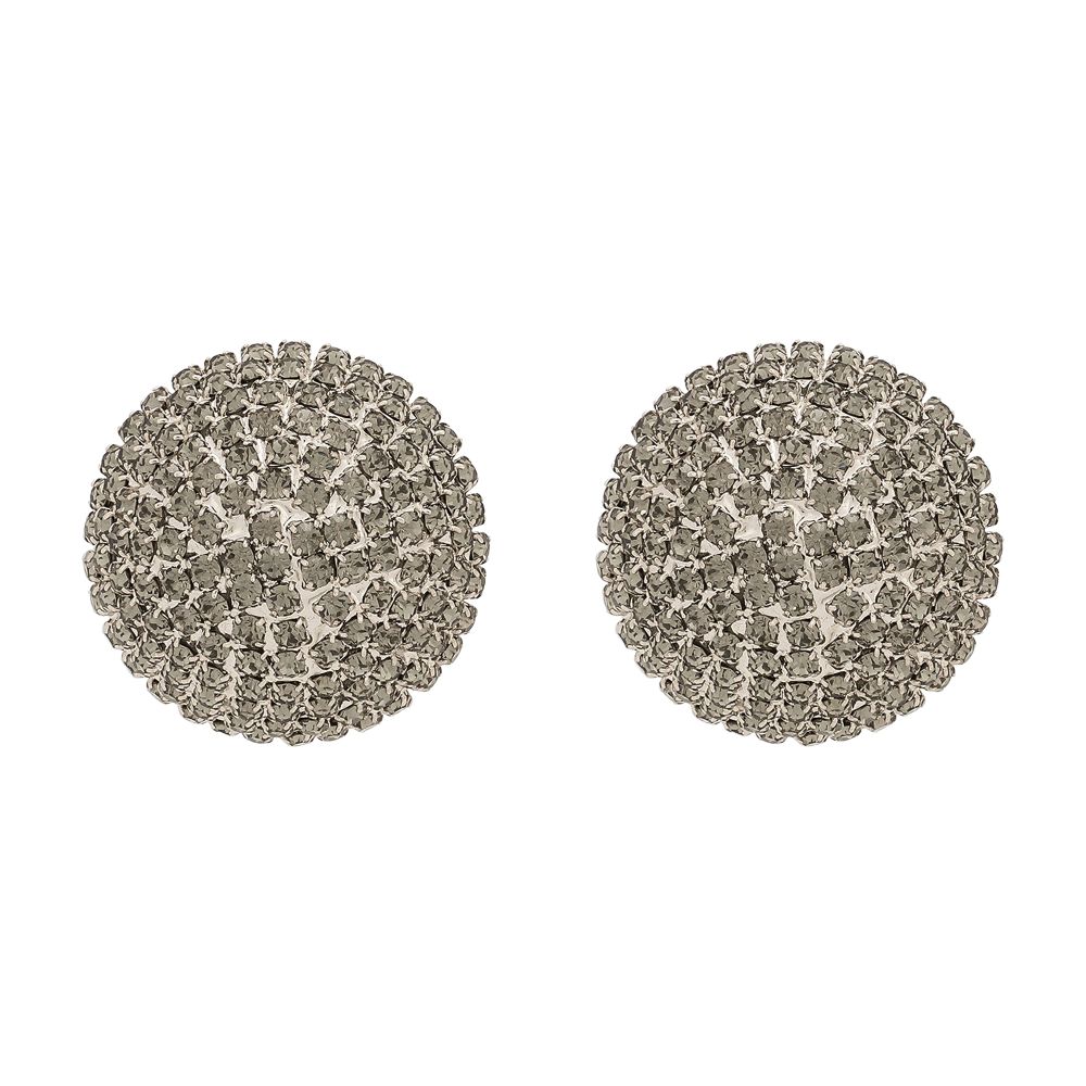 Dolce & Gabbana Semi-sphere button earrings