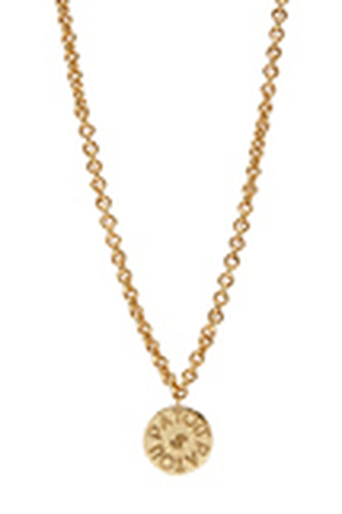 Patou Antique Coin Charm Necklace