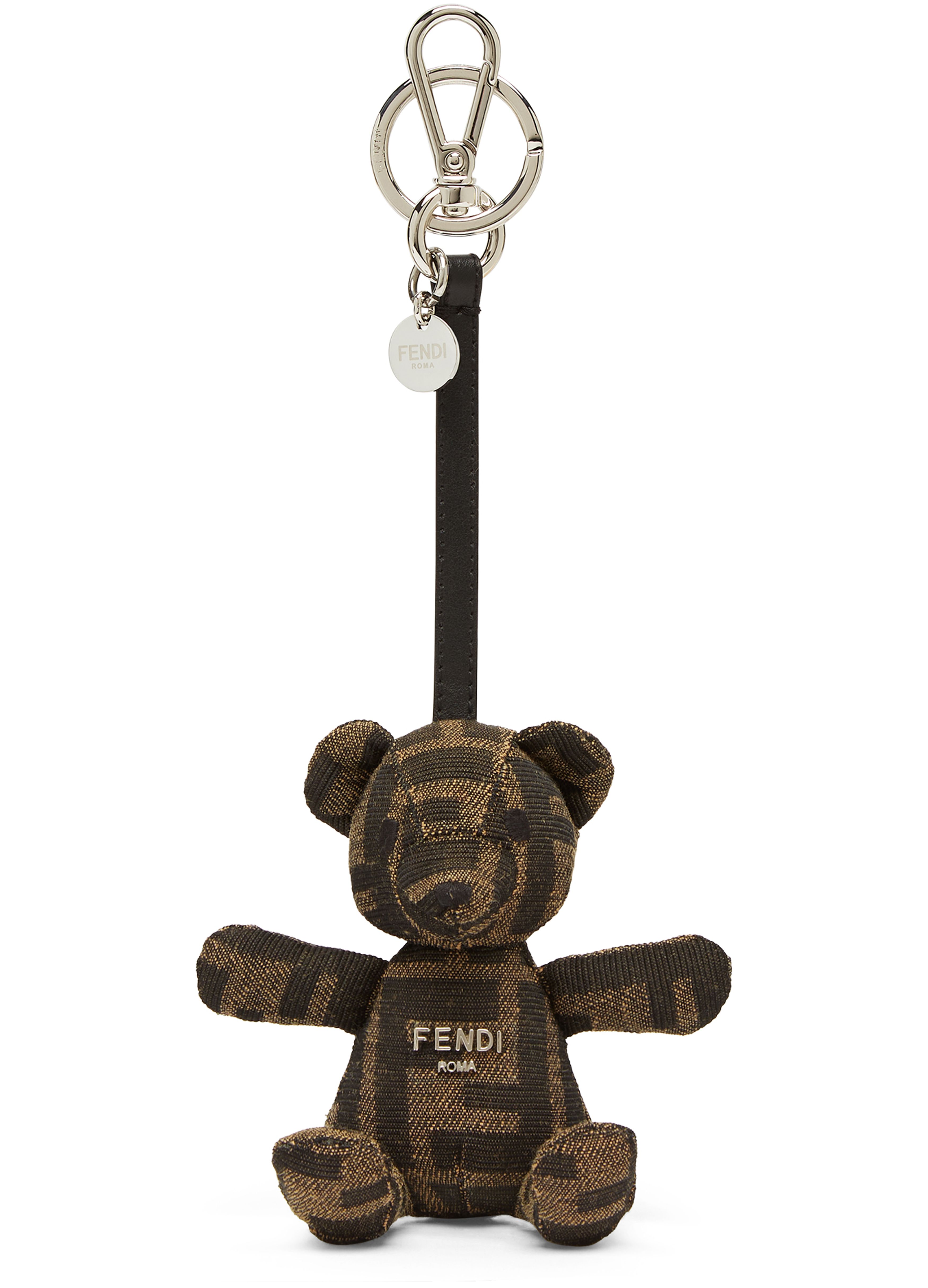 FENDI FF jacquard key ring