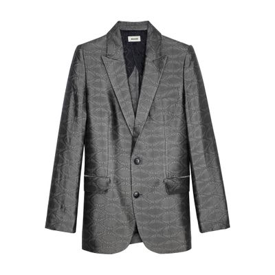 Zadig & Voltaire Vegy Jacquard Blazer