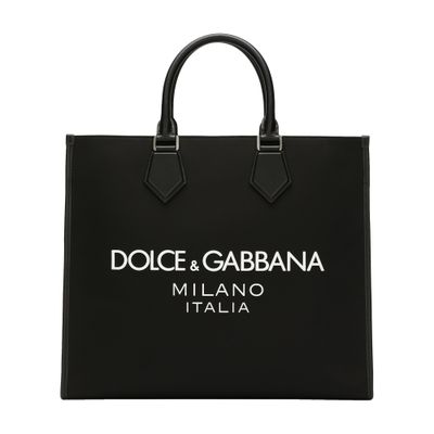 Dolce & Gabbana Shopper with rubberized logo