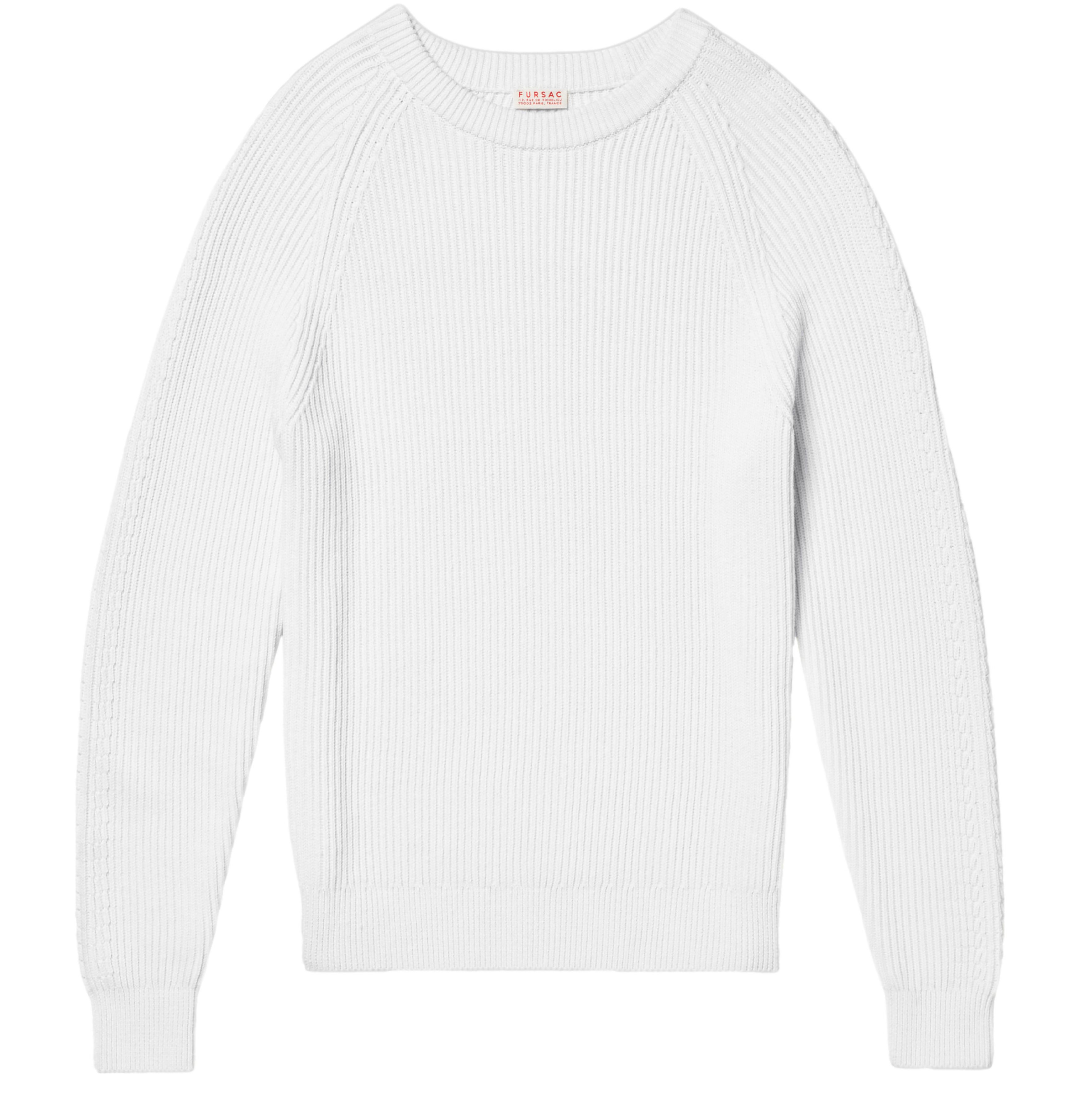  Traceable cotton and wool sweater