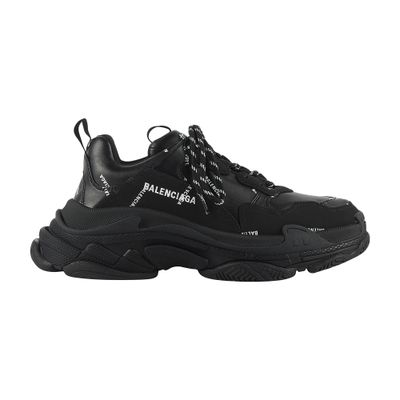 Balenciaga Allover Logo Triple S Sneakers