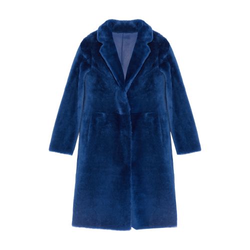 Yves Salomon Long lambskin coat