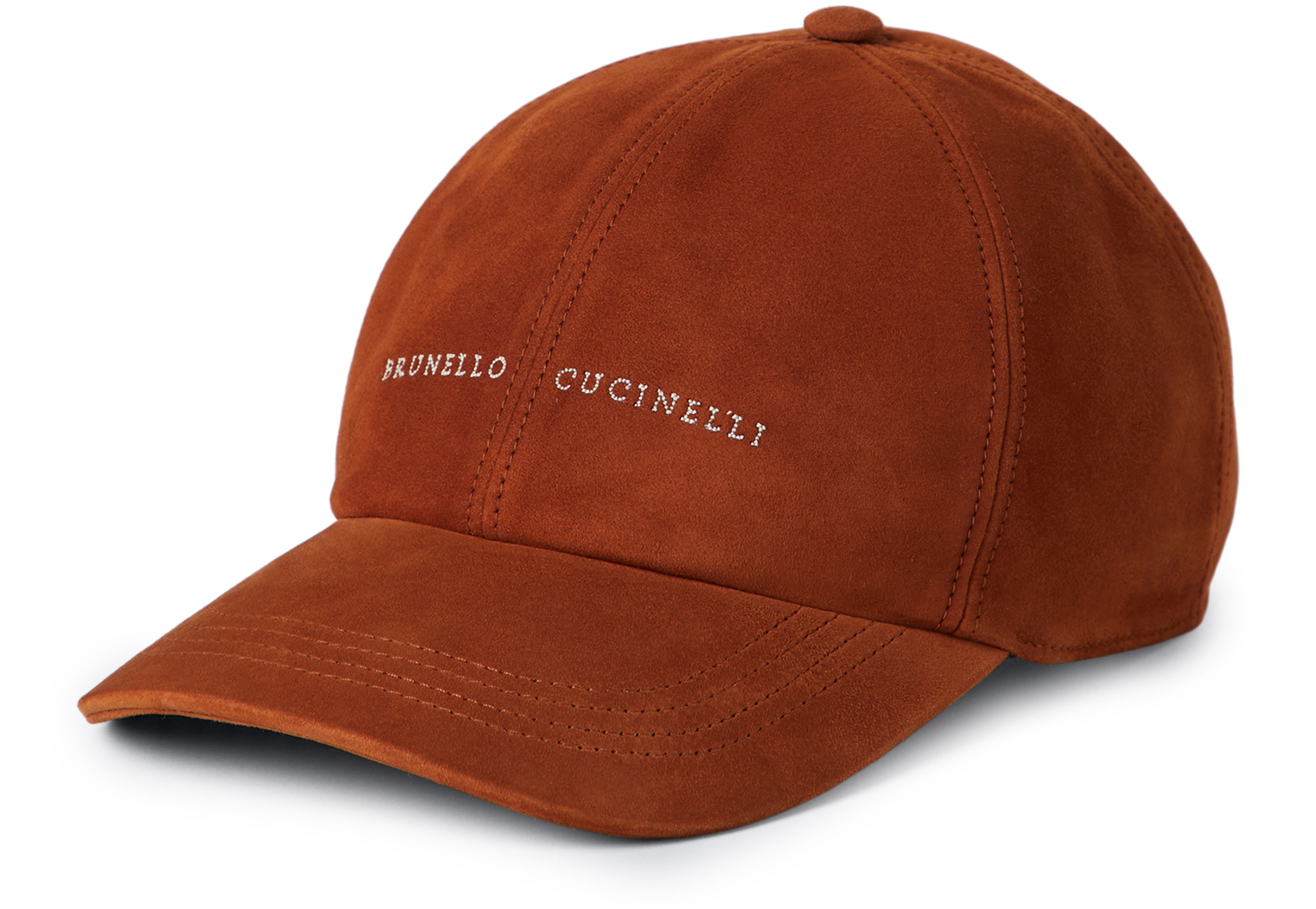 Brunello Cucinelli Suede baseball cap