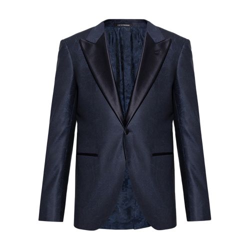 Emporio Armani Blazer with jacquard pattern