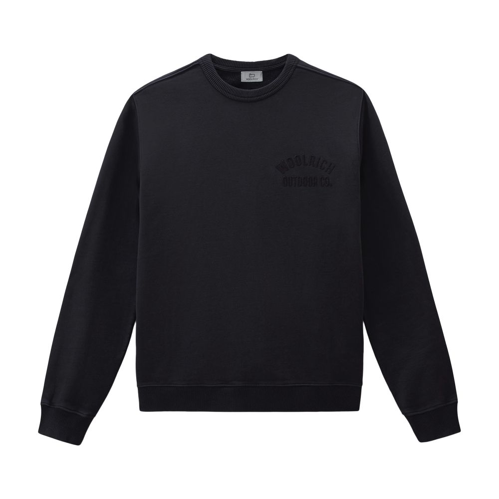 Woolrich Crewneck Sweatshirt in Pure Cotton