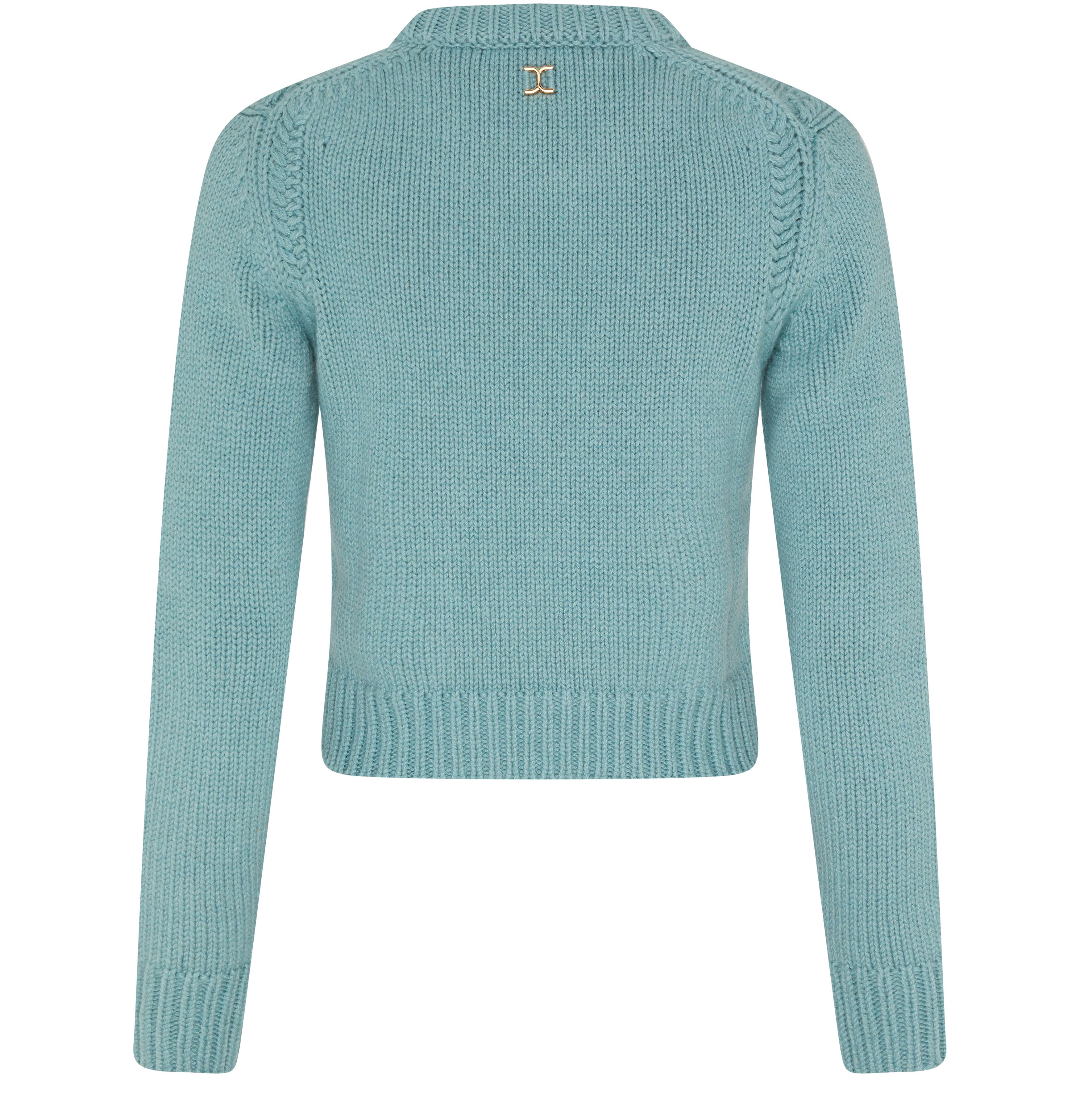 Chloé Cropped cashmere blend sweater