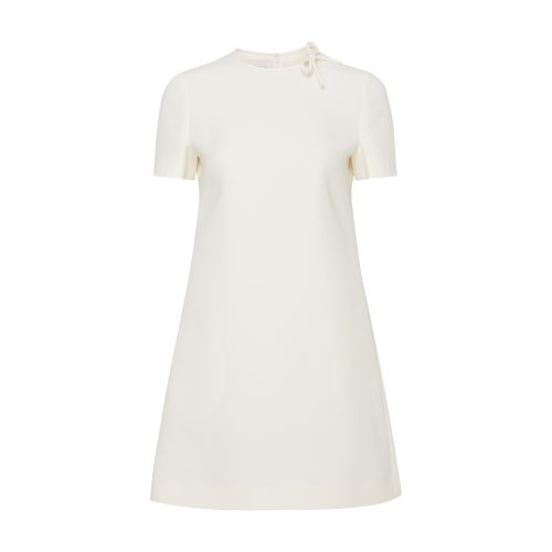 VALENTINO GARAVANI Mini dress with bow neckline