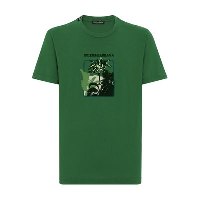 Dolce & Gabbana Short-sleeved cotton T-shirt