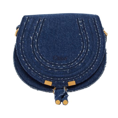 Chloé Marcie denim small shoulder bag