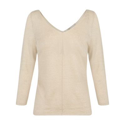 Cortana Botanica linen knit sweater