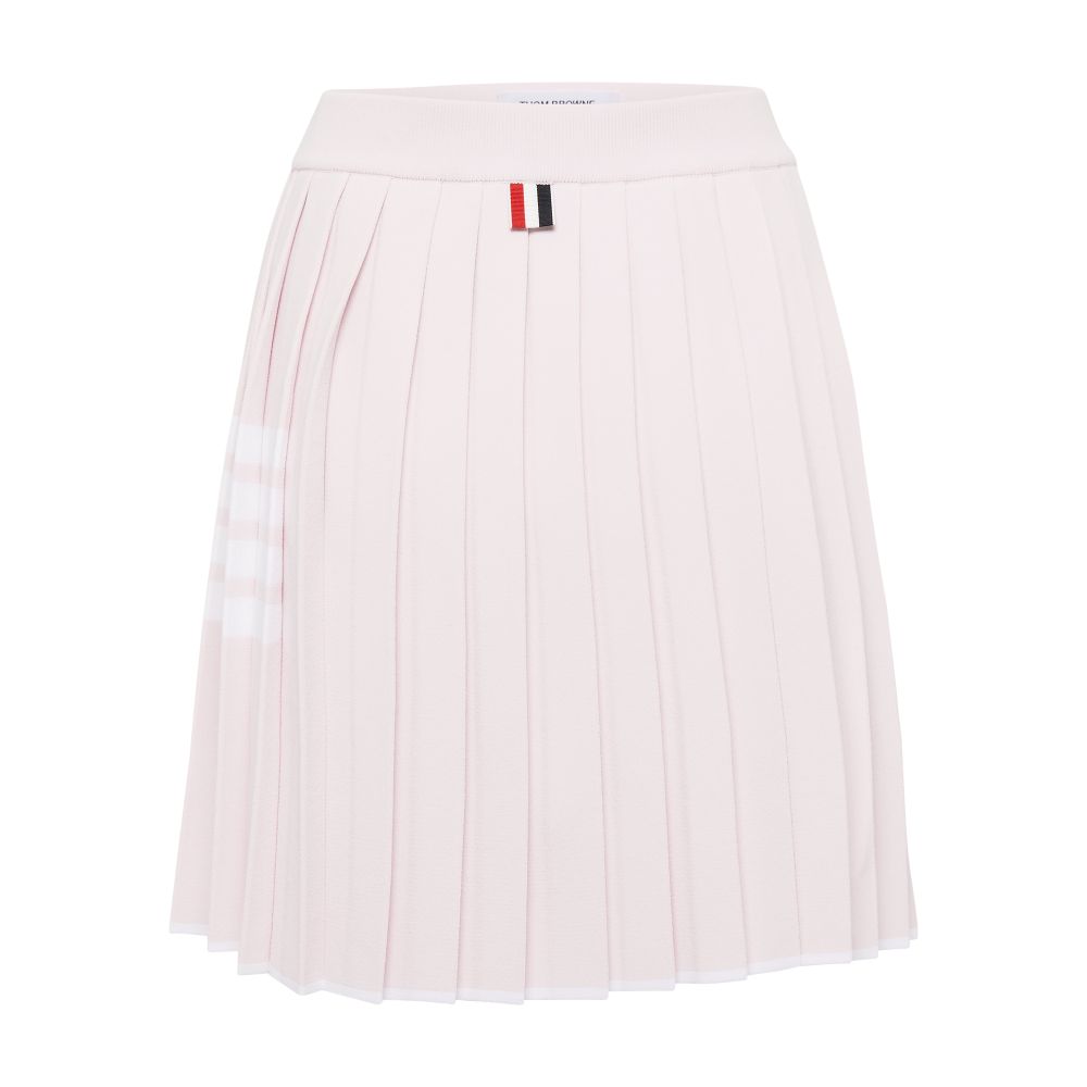 Thom Browne 4 Bar Pleated Mini Wrap Skirt