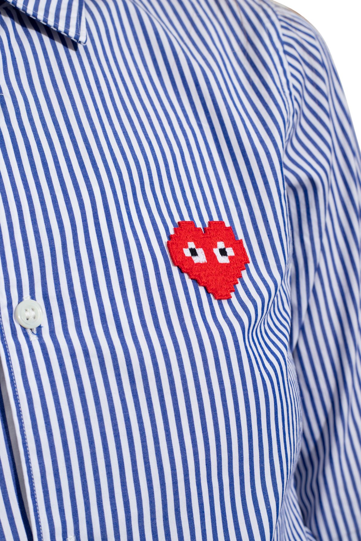 Comme Des Garçons Play Striped shirt