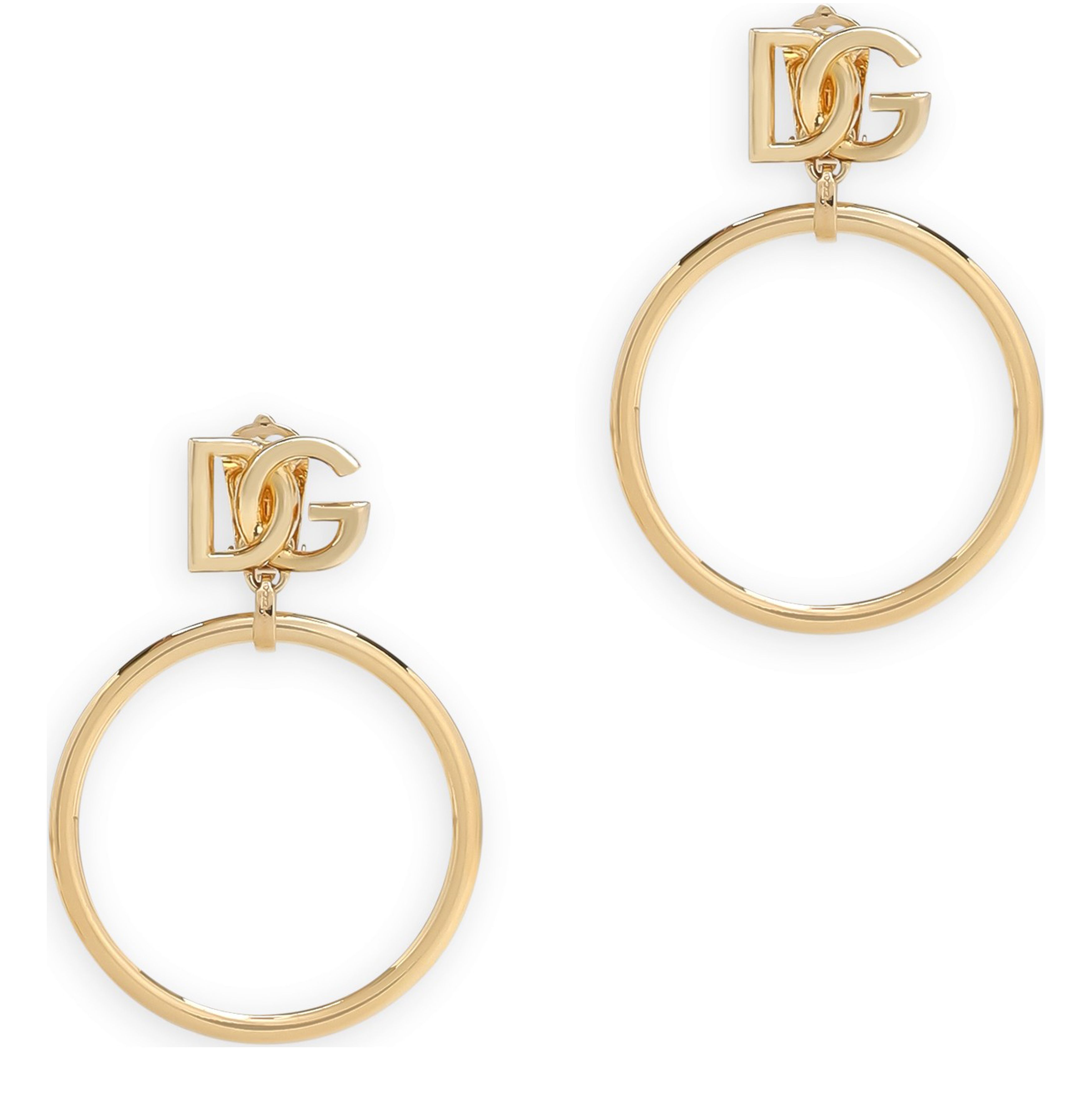 Dolce & Gabbana Hoop earrings with DG logo