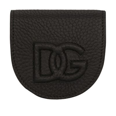 Dolce & Gabbana Deerskin-print calfskin coin wallet