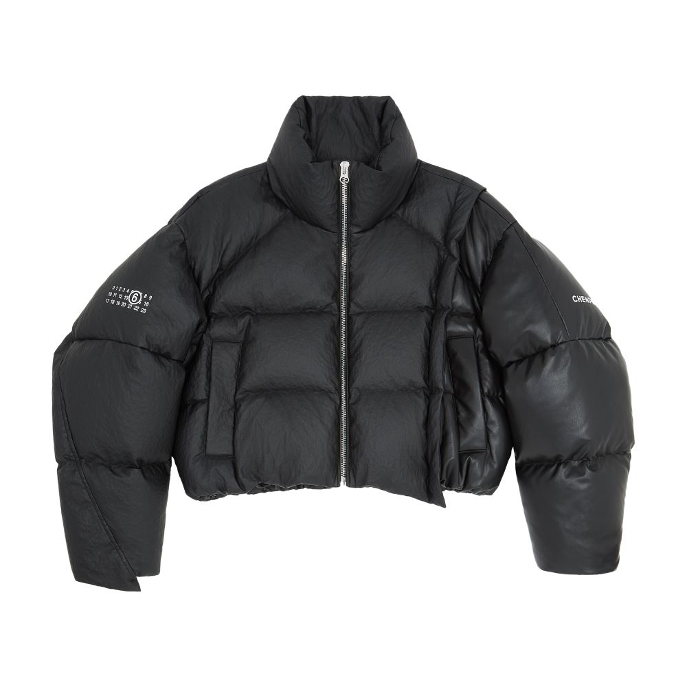 MM6 Maison Margiela x CHENPENG - Cropped puffer jacket