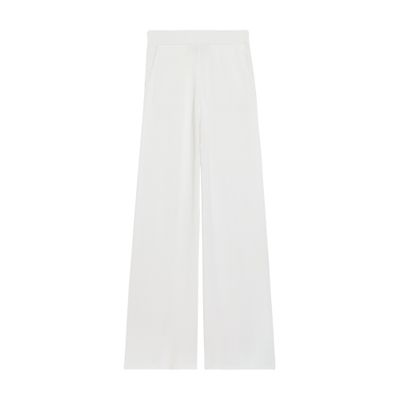  Floaty knit trousers