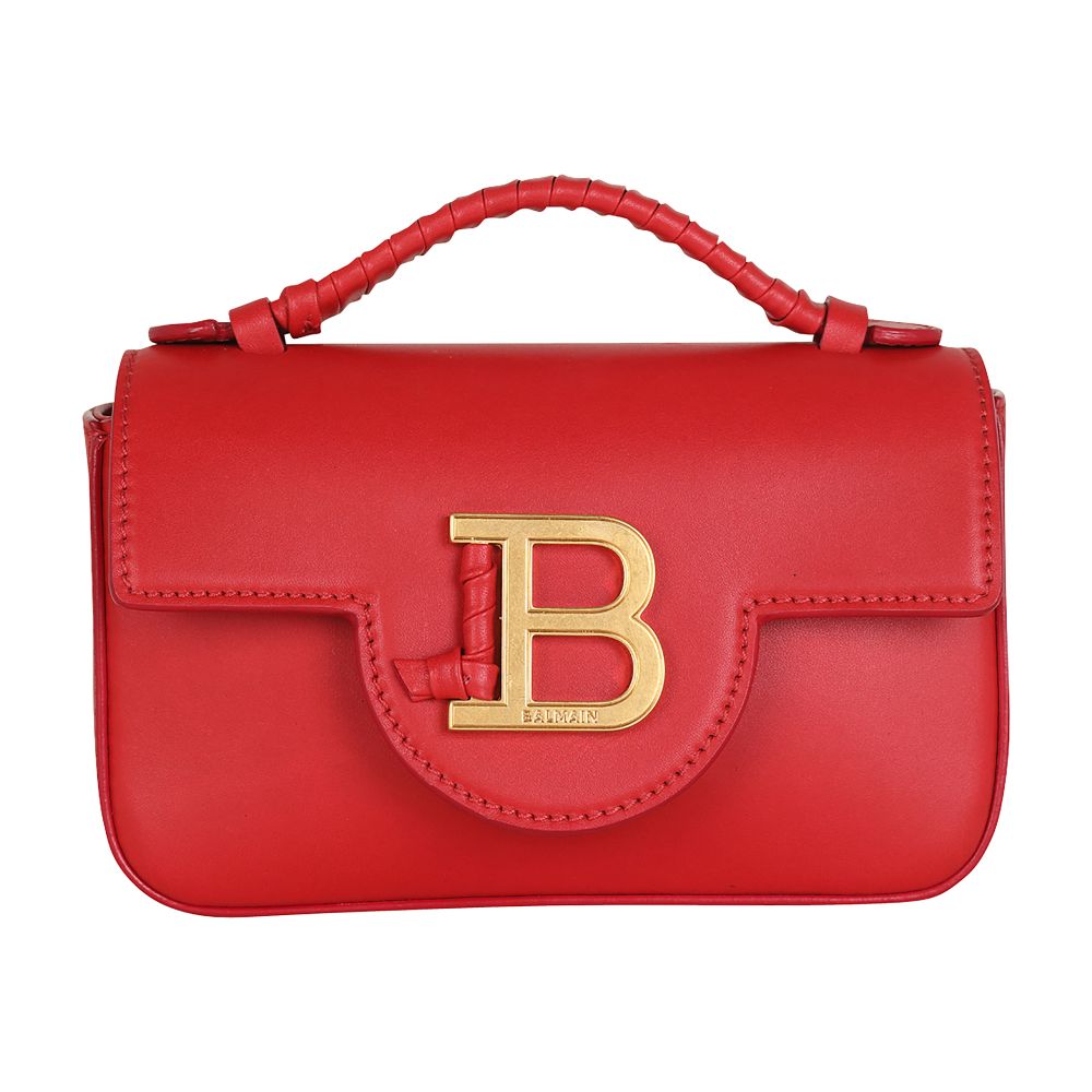 Balmain Smooth leather B-Buzz mini bag