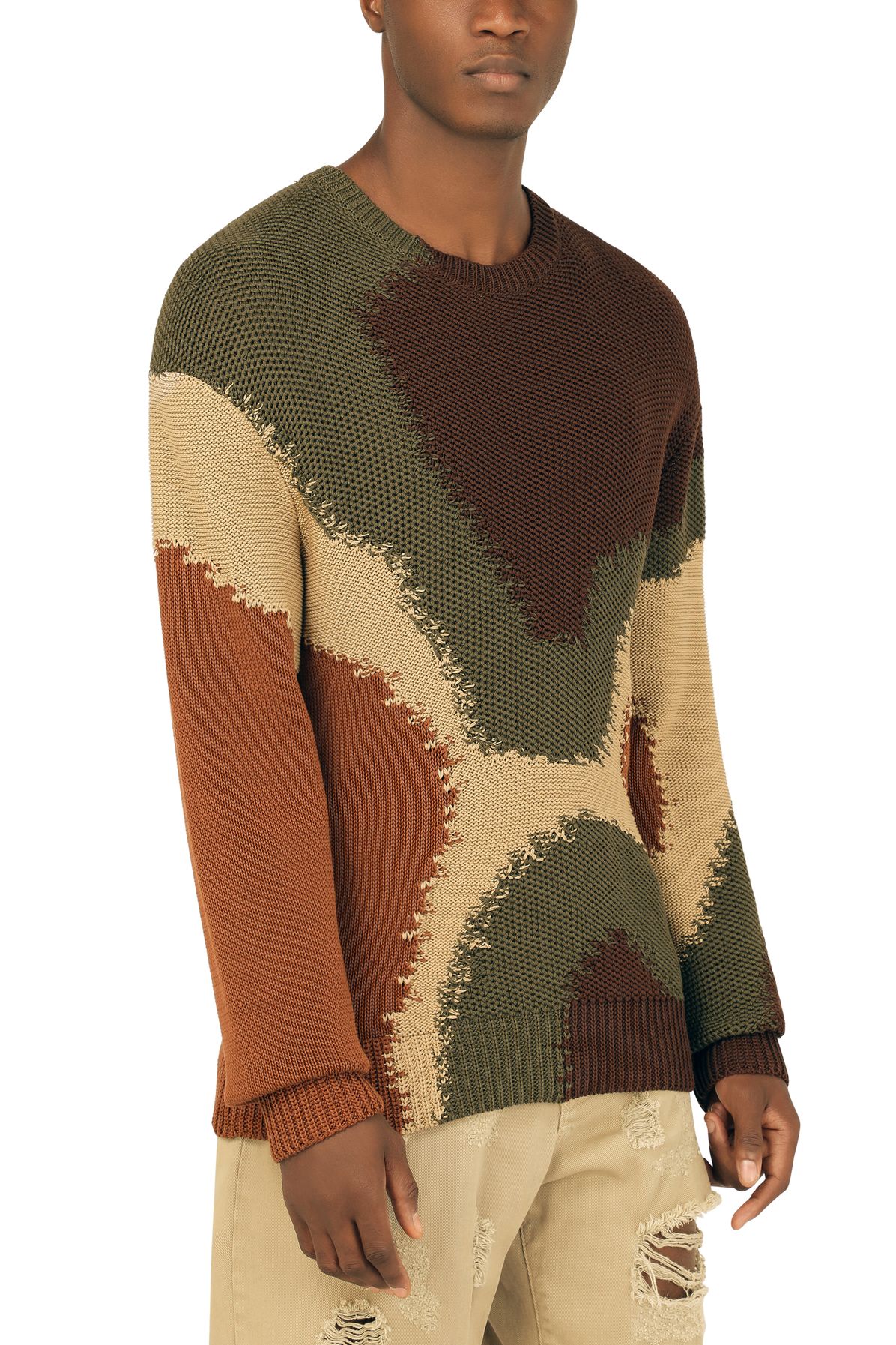 Dolce & Gabbana Cotton round-neck sweater