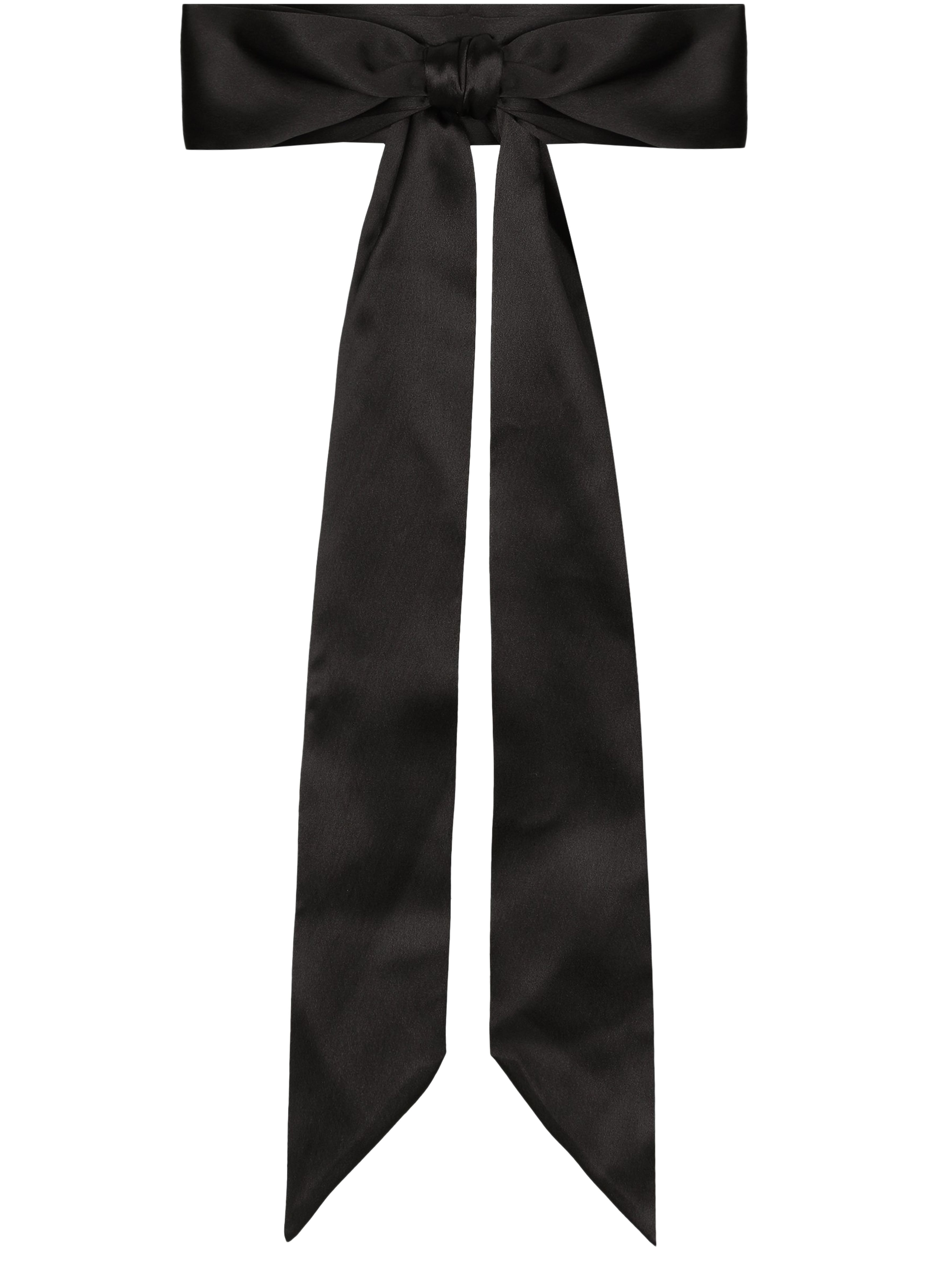 Dolce & Gabbana Silk satin tie belt