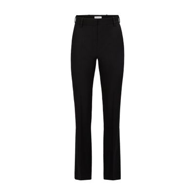 Nina Ricci Wool Gabardine Straight Pants