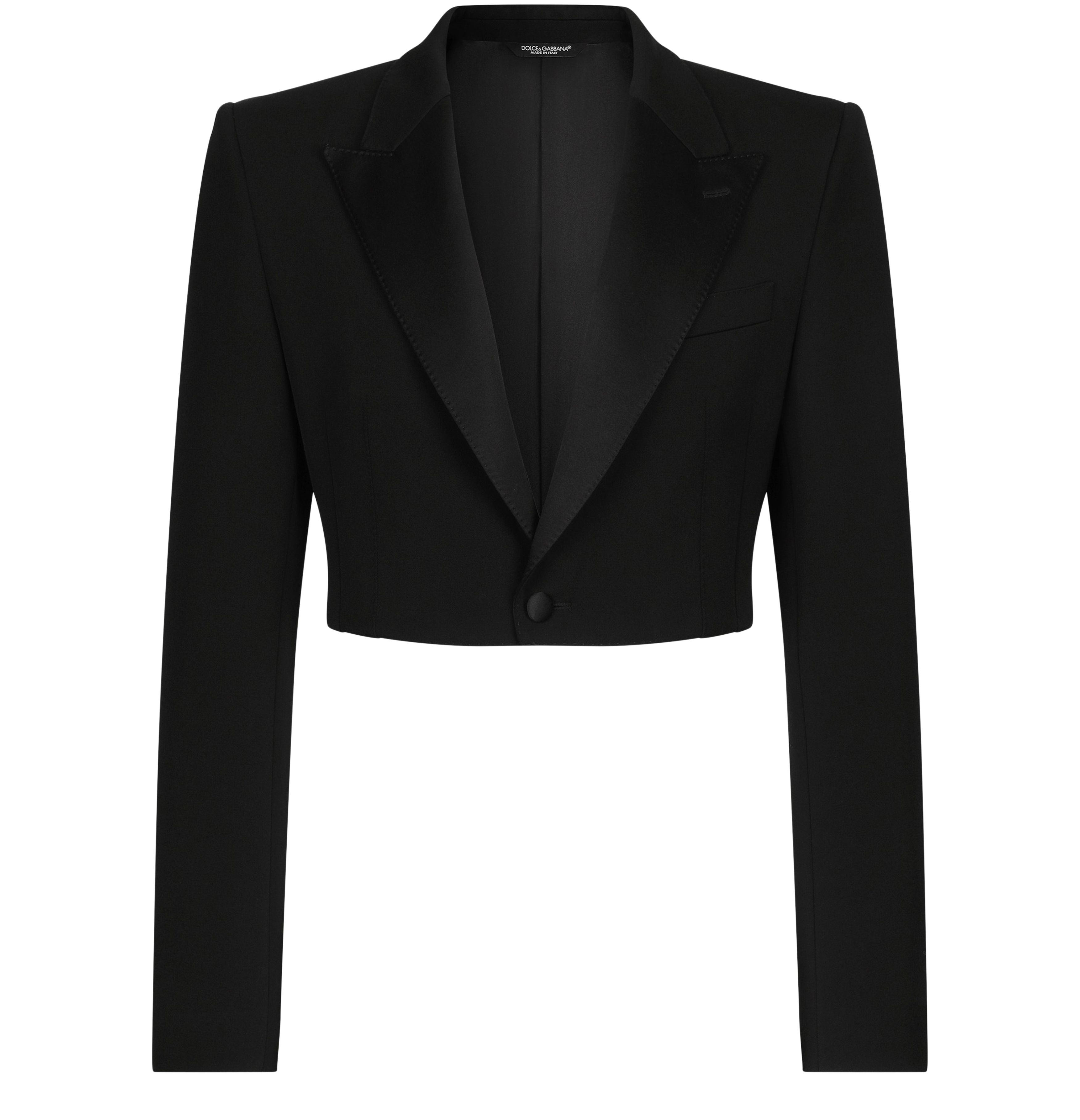 Dolce & Gabbana Single-breasted wool Spencer jacket