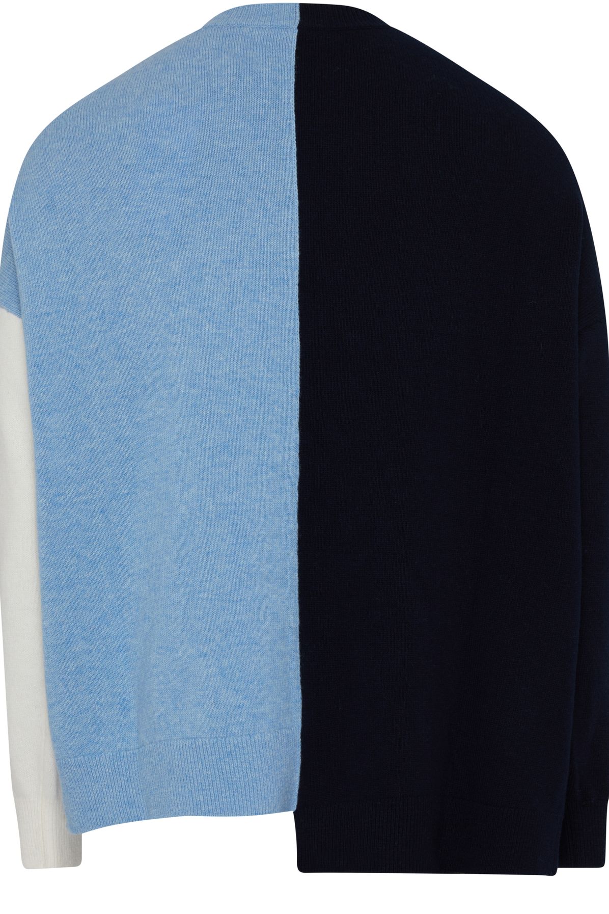 Loewe Asymmetric colorblock sweater