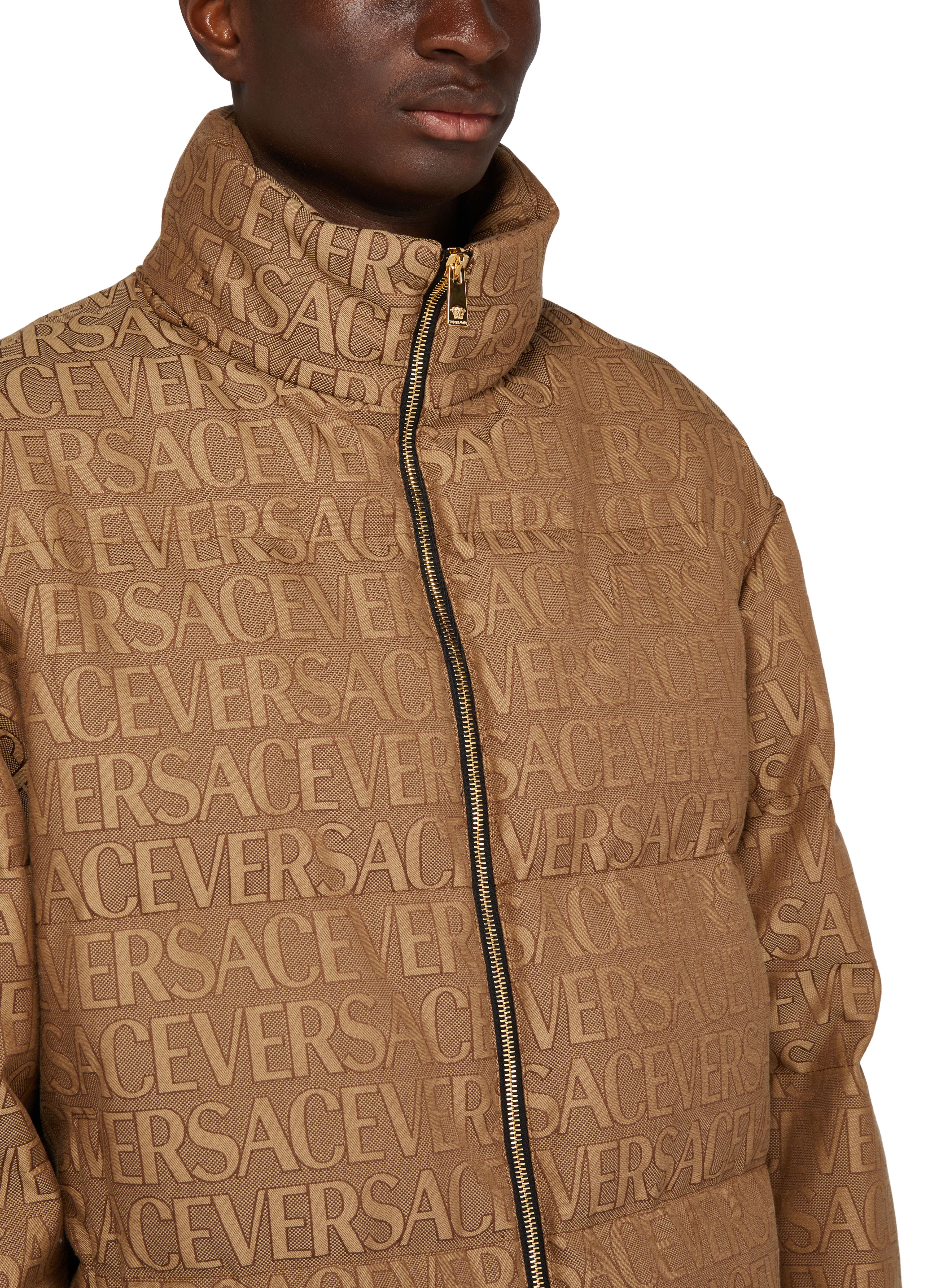 Versace Versace Allover down jacket