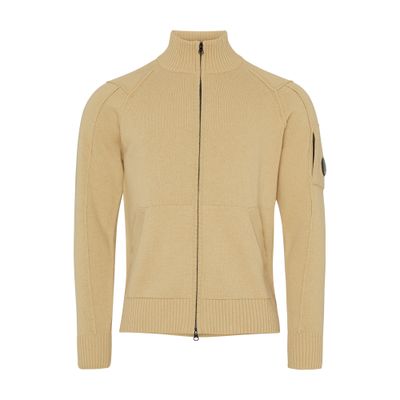 CP COMPANY Lambswool zipped sweater