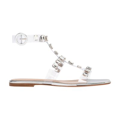 Gianvito Rossi Crystal Crash Sandals 05