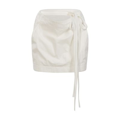 Ann Demeulemeester Magdalena Slouchy Waist Mini Skirt