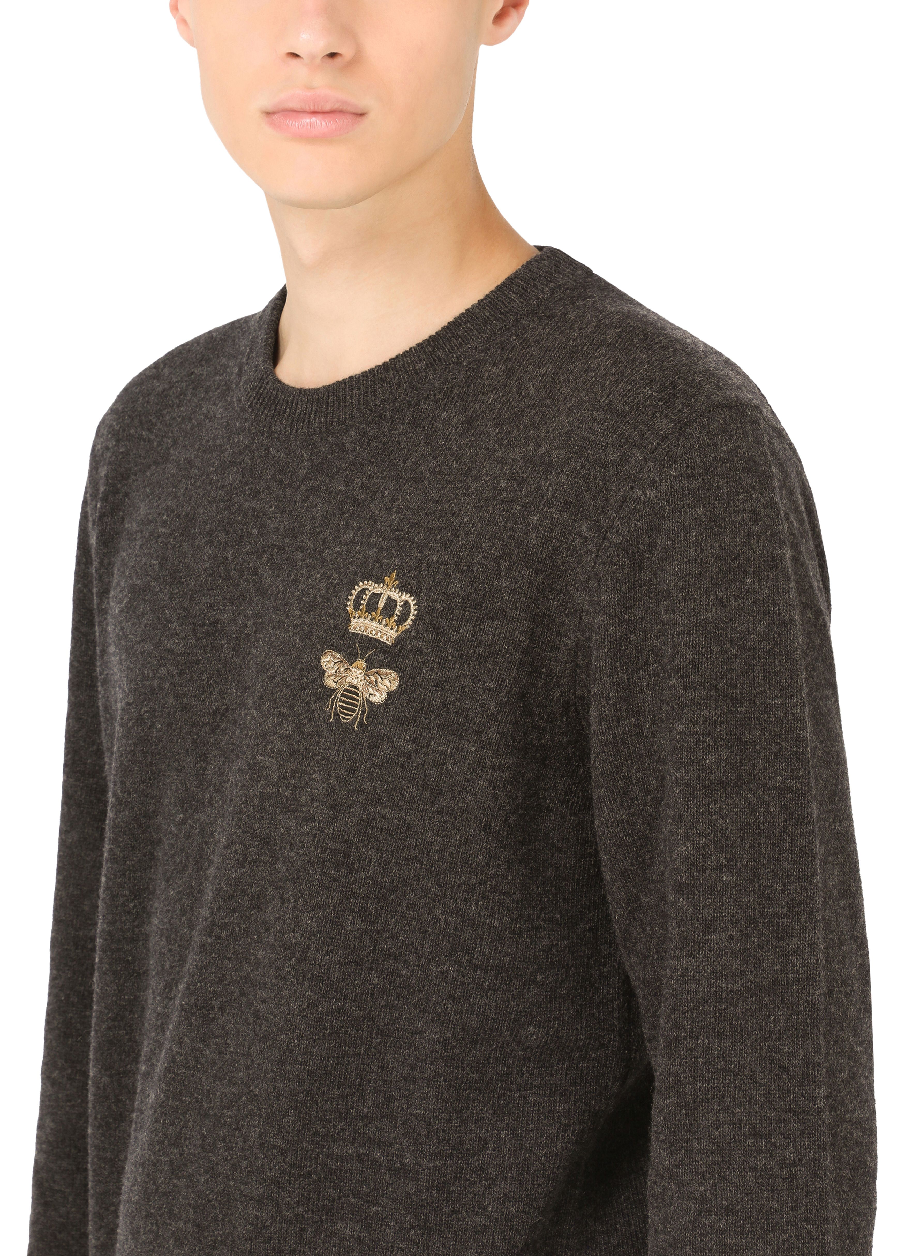 Dolce & Gabbana Wool round-neck sweater